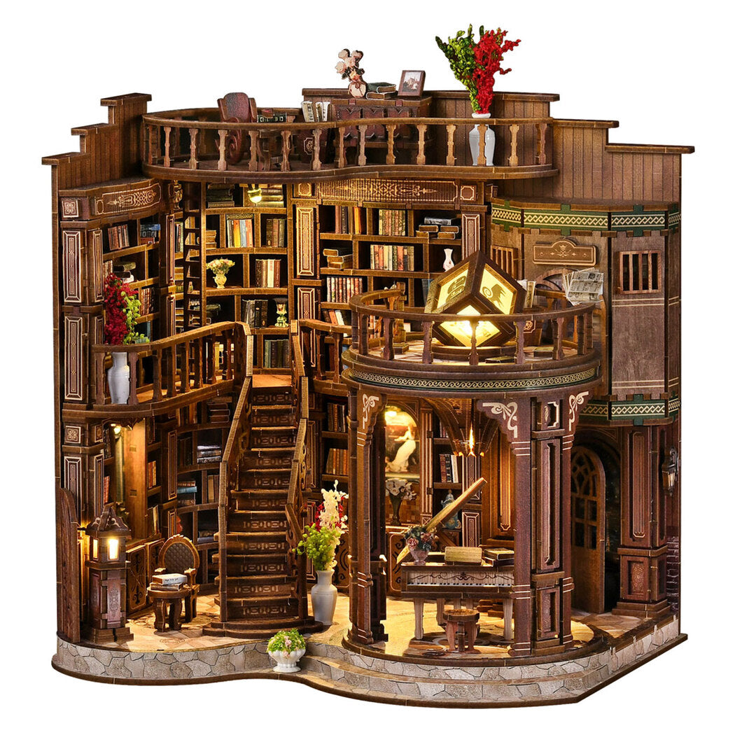 Vintage Library Kit Walnut 23x17x23cm