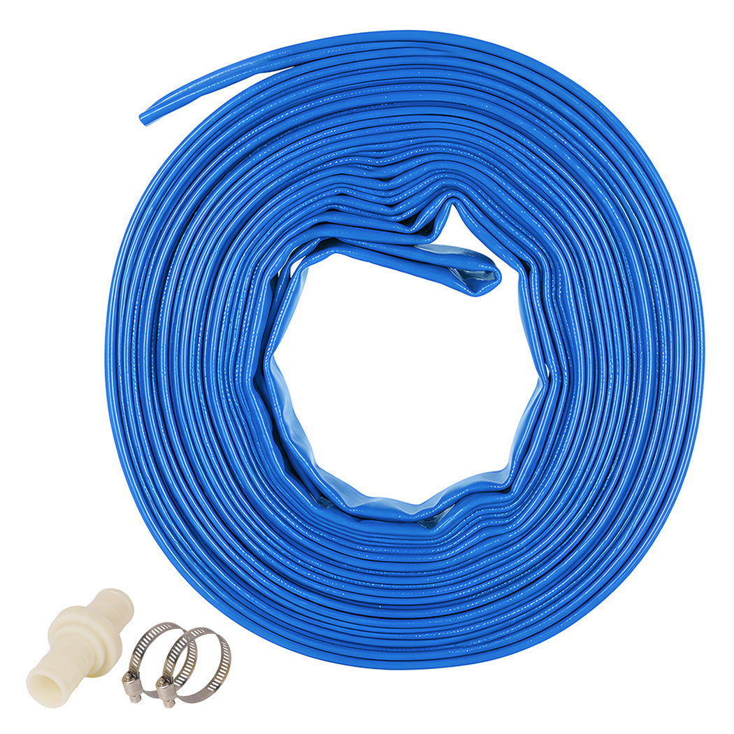 Reinforced Hose Pipe 20m Blue 2.54x2000cm