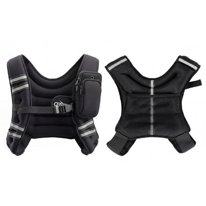 Centra 5.5kg Weighted Vest Adjustable Workout Weight Jacket Exercise Training