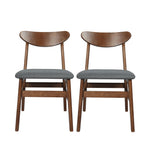 Ergonomic 4xDining Chairs Kitchen Chair  Easy Assembly Classic