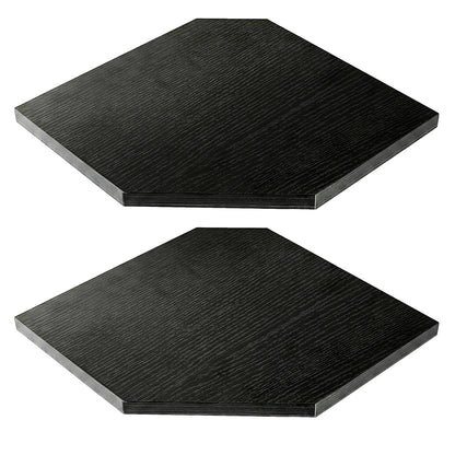 Corner Wall Shelves 2pc Floating Storage | HomeAndLiving - 3