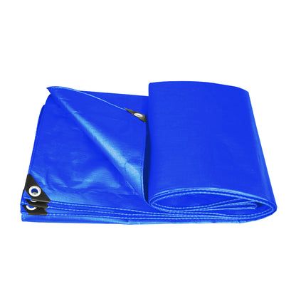 Heavy Duty Tarp Blue 200GSM 7.3x9.15cm