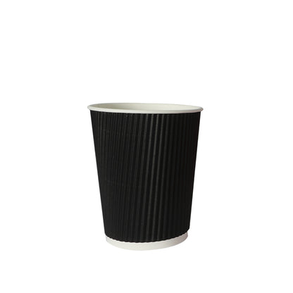 Disposable Coffee Cups Triple Wall Insulated 8oz - 200 Pack