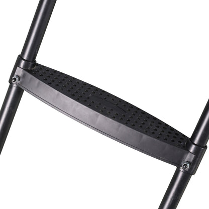 Black trampolines 56x35.5cm, rear view