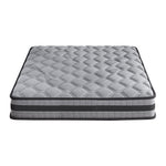 Modern King Spring Mattress Grey Medium Firm  Soft Cushion Classic