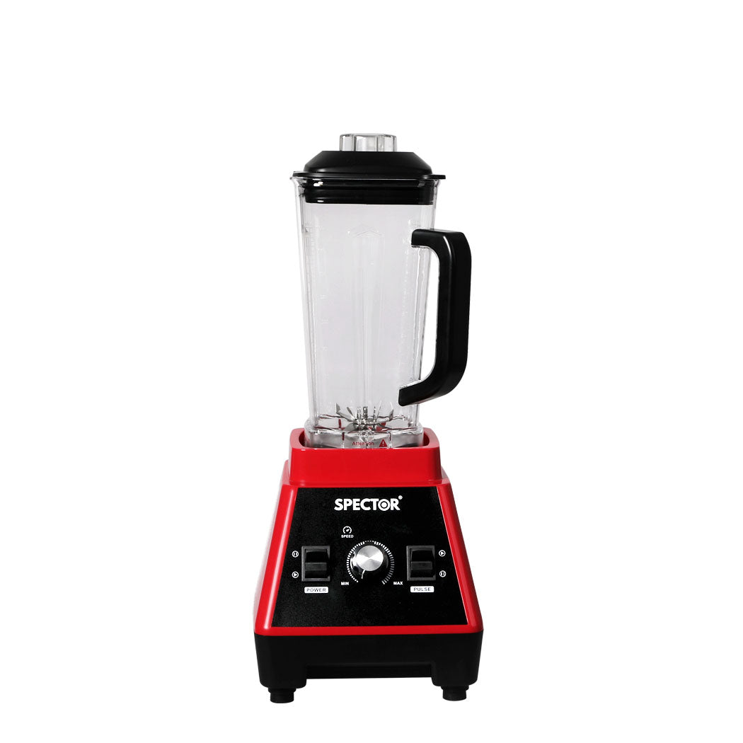 Versatile 2L Commercial Blender Mixer Red  Sleek Modern Look