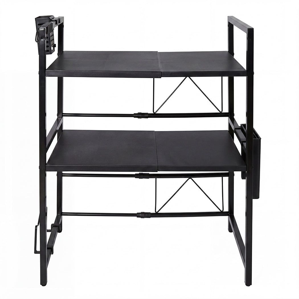 3 Tier Microwave Shelf Adjustable Kitchen Rack | HomeAndLivi - 3