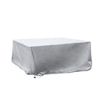 Ergonomic Outdoor Furniture Cover Waterproof Silver 20cm Extension