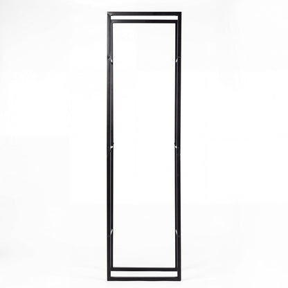 Levede Firewood Rack Steel Outdoor Storage Log Holder Fireplace 40 x 25 x 150cm