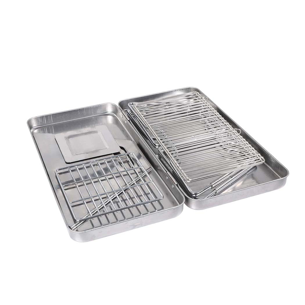 Charcoal BBQ Grill Foldable Barbecue