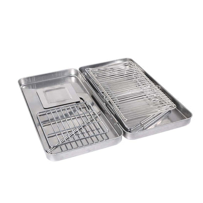 Charcoal BBQ Grill Foldable Barbecue