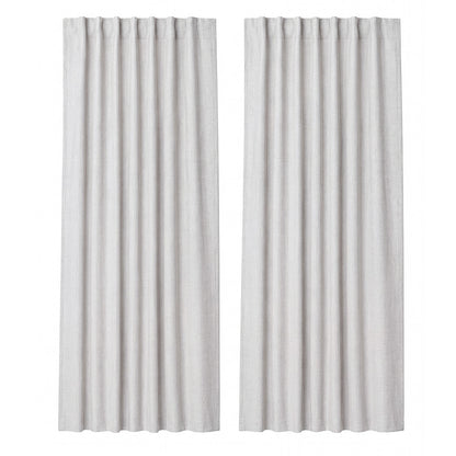 Marlow 2 Panels Blackout Curtains Thermal Linen Look Curtain Draperies Window