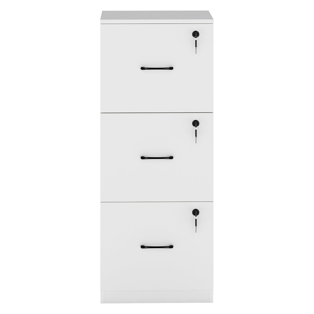 File Cabinet 3 Drawer Storage 41x41x103cm