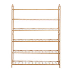 Bamboo Shoe Rack Storage Wooden 70cm