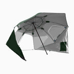 Beach Umbrella Outdoor Umbrellas Green 2.13M