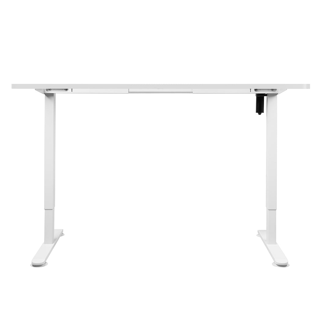 Luxury Motorised Standing Desk Height 120cm White 800x 1.5MM  Soft