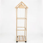 Kids Toy Storage Tower Pine Wood 150cm | HomeAndLiving