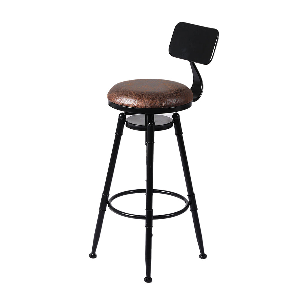 Elegant 4pcs Bar Stool Kitchen Wooden  Comfortable Design Classic