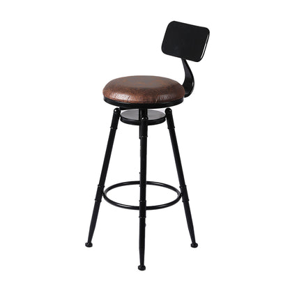 Elegant 4pcs Bar Stool Kitchen Wooden  Comfortable Design Classic