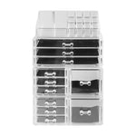 11 Drawers Clear Acrylic Boxes Cosmetic