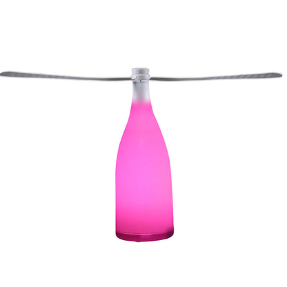 LED Repellent Fly Fan Entertaining Pink