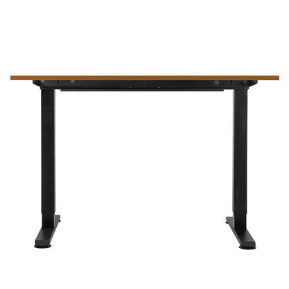 Contemporary Motorised Standing Desk Adjustable 120cm Natural 800x