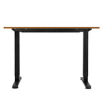 Contemporary Motorised Standing Desk Adjustable 120cm Natural 800x