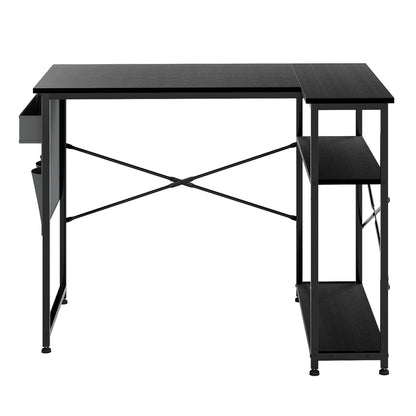 L-Shaped Gaming Desk Corner Table 100x70x75cm