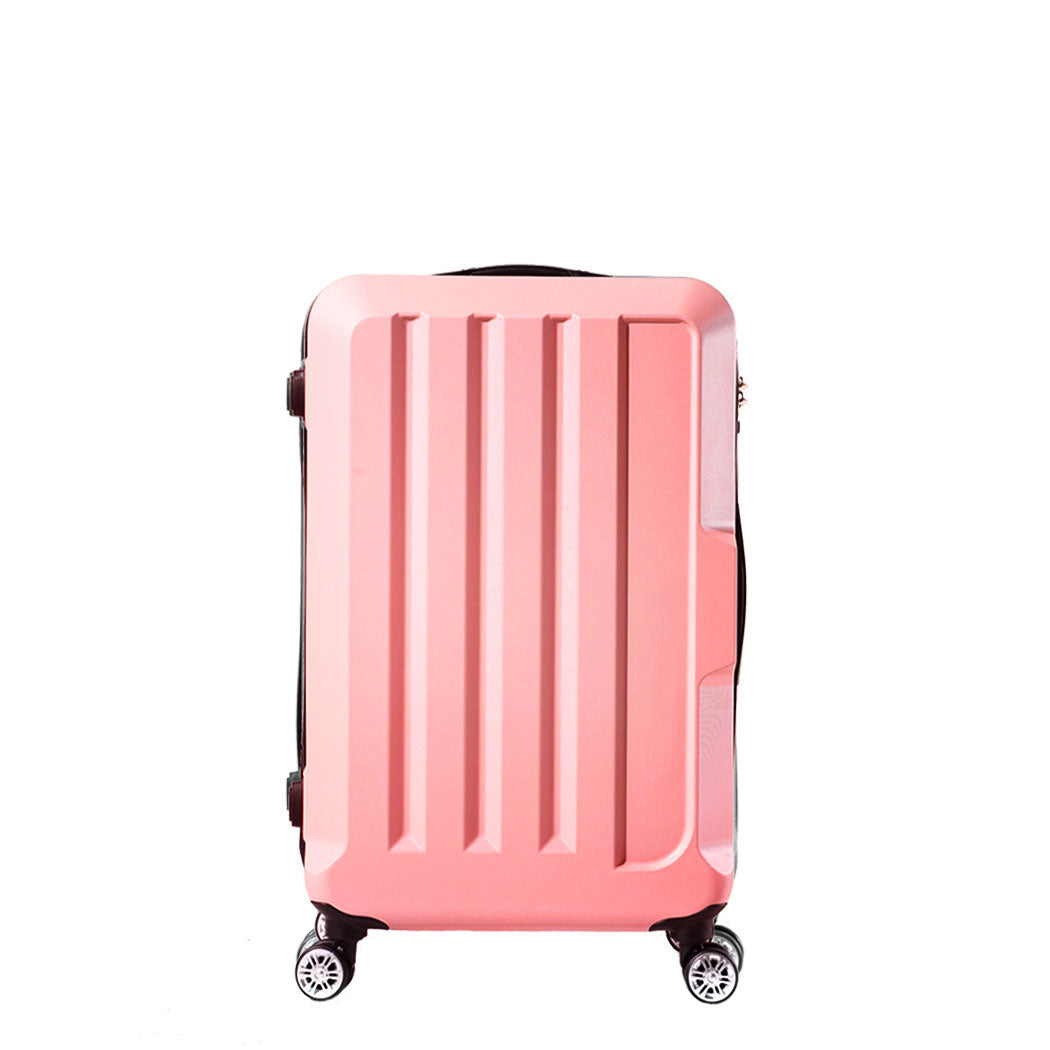 24" Travel Luggage Lightweight Rose Gold 24 inch