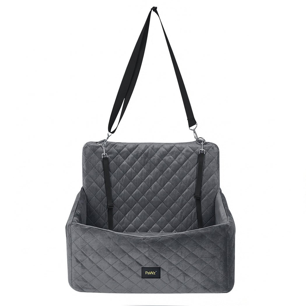 Dog Car Seat Booster Grey
