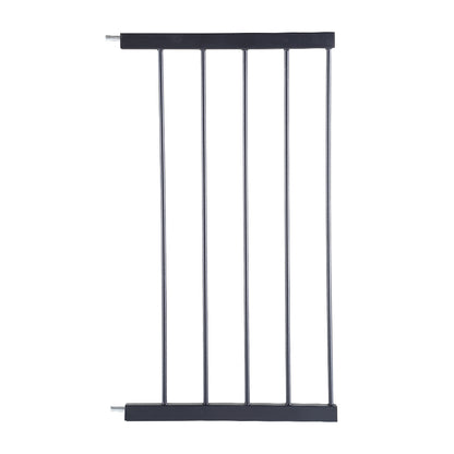 Baby Safety Gate Adjustable Pet Black 45cm Extension