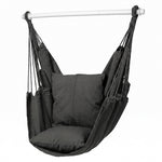 Hammock Swing Chair 150kg Cushions Outdoor | HomeAndLiving