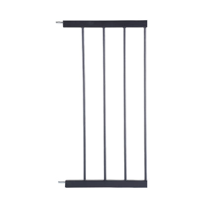 Baby Safety Gate Adjustable Pet Black 30cm Extension