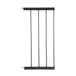 Baby Safety Gate Adjustable Pet Black 30cm Extension