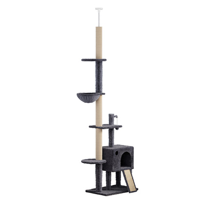 Cat Tree Scratching Post Condo 40x24x230cm