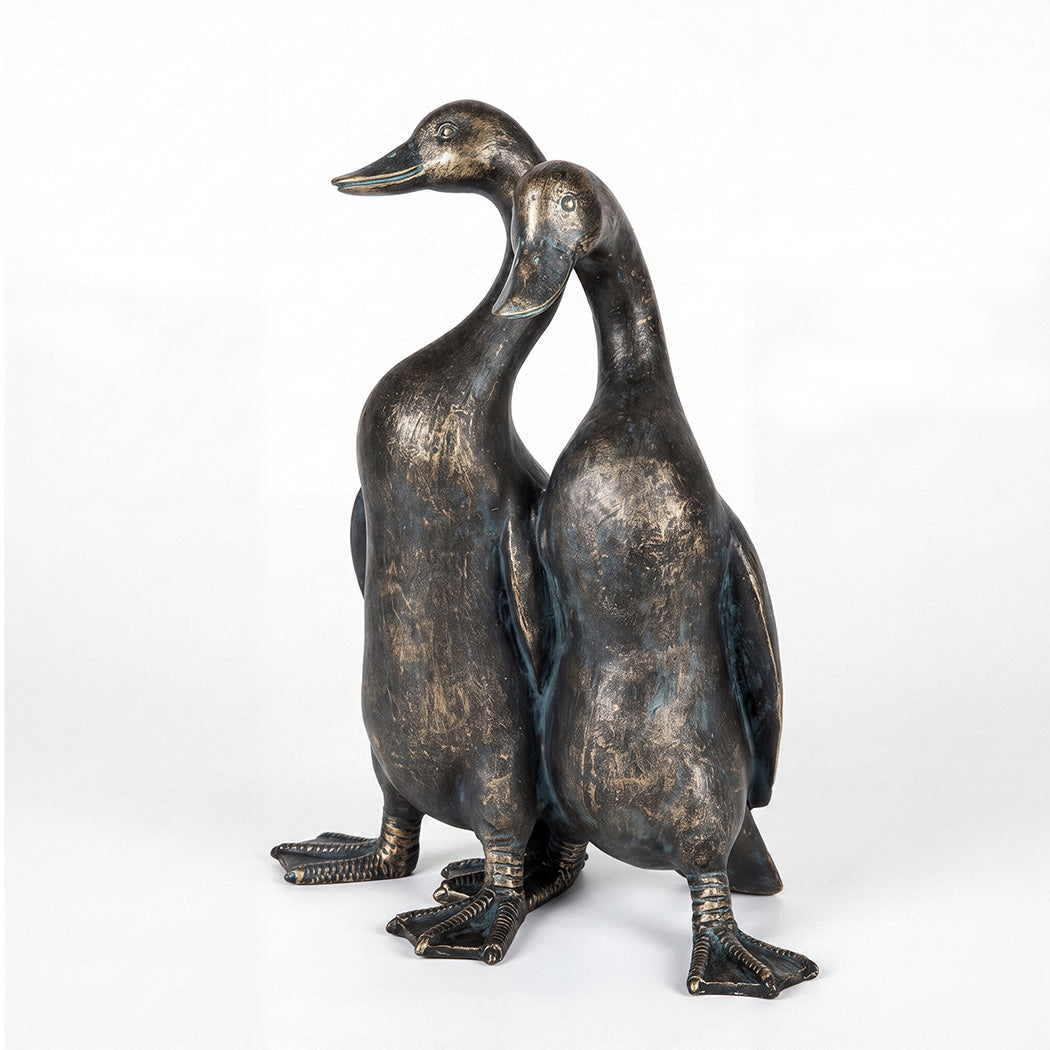 Levede Duck Garden Ornament Resin Garden Statue Home Craft Sculpture Decor Gift