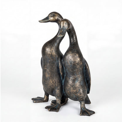 Levede Duck Garden Ornament Resin Garden Statue Home Craft Sculpture Decor Gift