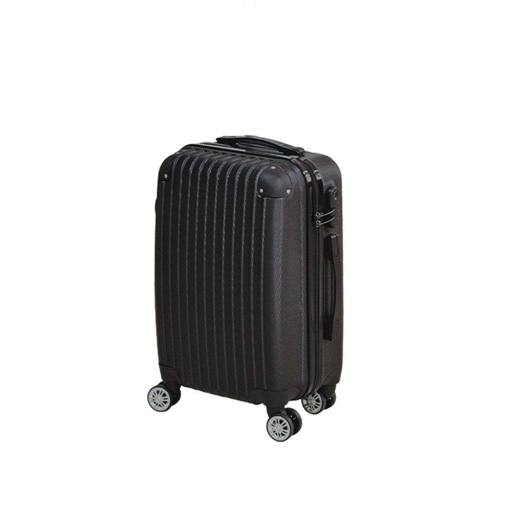 20" Luggage Suitcase Code Black