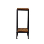 Plant Stand Garden Home Decor Oak Medium