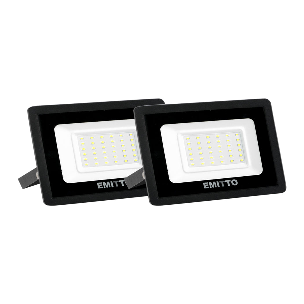 2x LED Flood Light 30W Outdoor