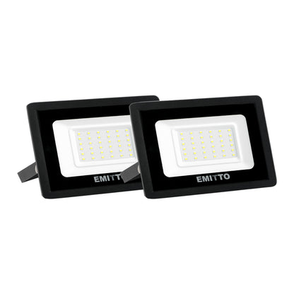 2x LED Flood Light 30W Outdoor