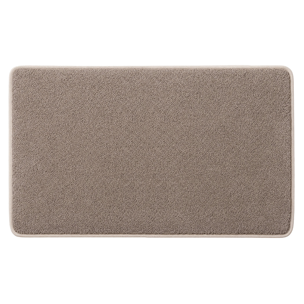 Non Slip Door Mat Beige 80x50x1cm