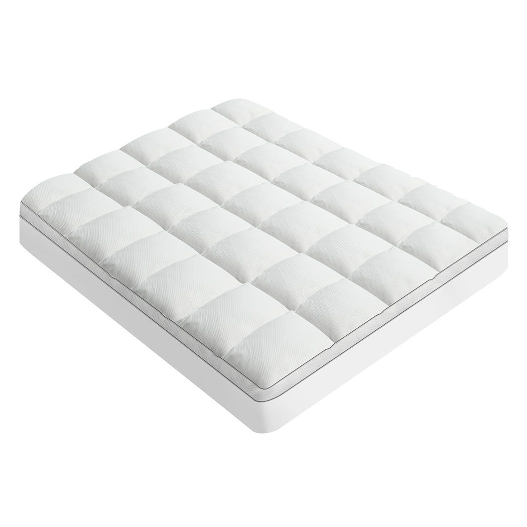 Modern Pillowtop Mattress Topper thickness 5cm  Wood Finish