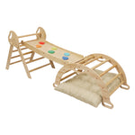 Kids Climbing Toy Set Montessori Triangle Climber | HomeAndLiving