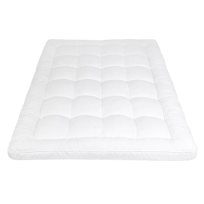 Versatile Mattress Topper Pillowtop Cover Protector Single