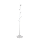 Coat Rack Hat Clothes Stand Hanger White