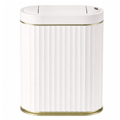 Automatic Touchless Rubbish Bin White 26x14x29cm
