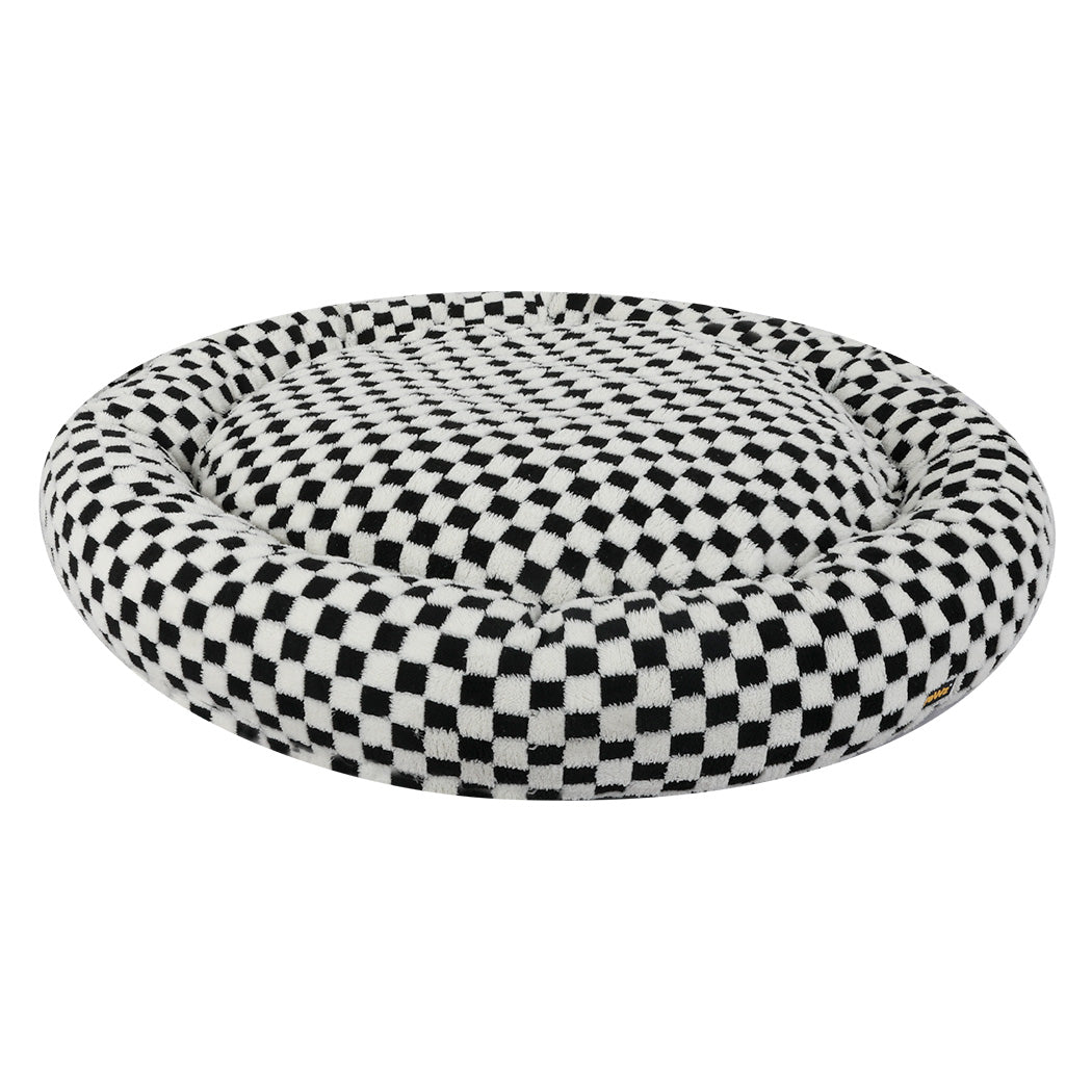 Plush Dog Bed Calming 120x120x11cm
