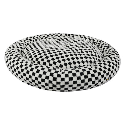 Plush Dog Bed Calming 120x120x11cm