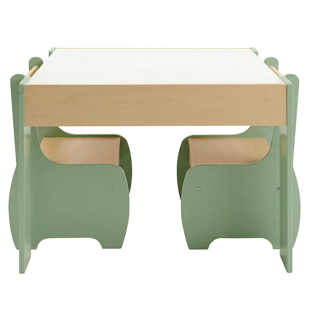 Kids Table And Chairs Set 3in1 63x61.5x48cm